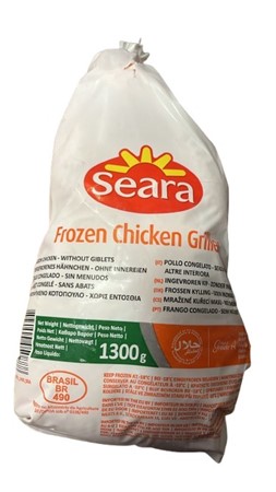 Seara Hel kyckling 10 x 1300g