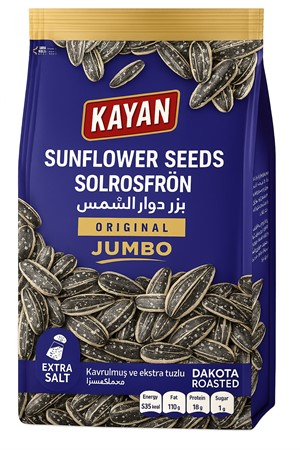 Kayan solrosfrö extra salt Blå 16 x 250g
