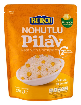 Burcu ris pilaf med kikärter 8 x 250 g